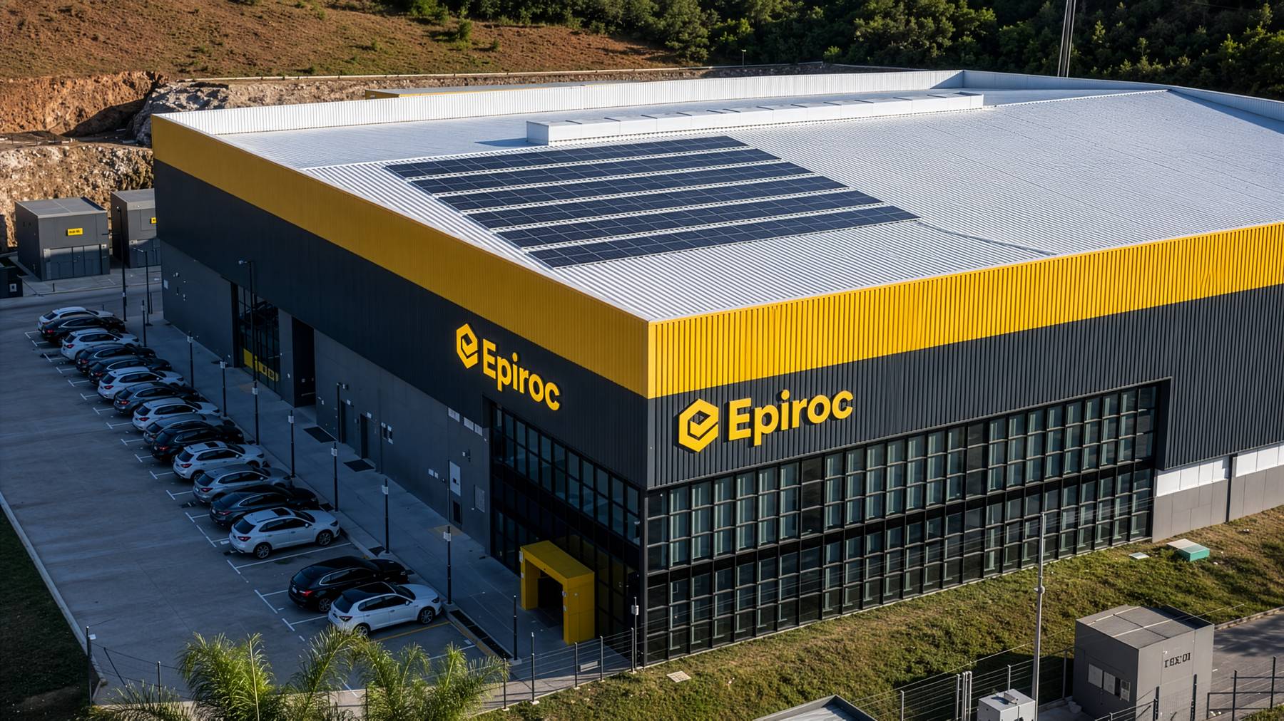 Galpão BTS Epiroc em Vespasiano